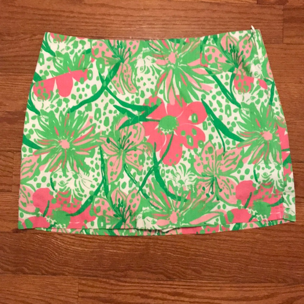 Lilly Pulitzer In The Garden skort 8